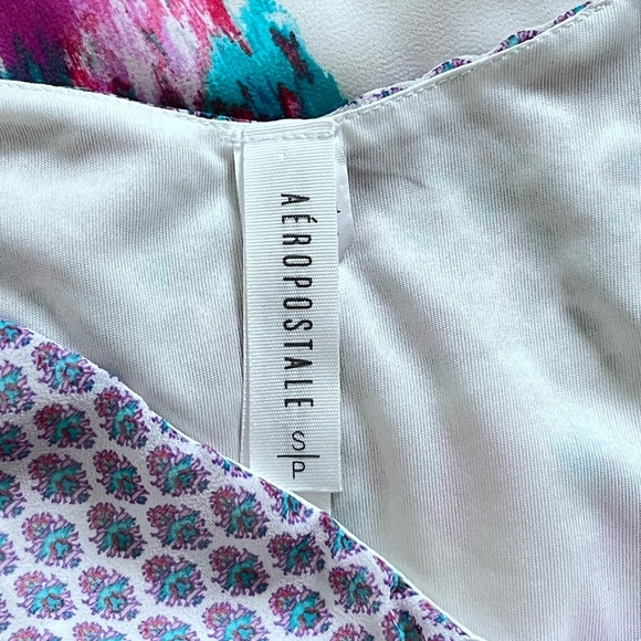 Aéropostale Floral Flowy Spaghetti Strap Dress-Size S - Picture 11 of 12
